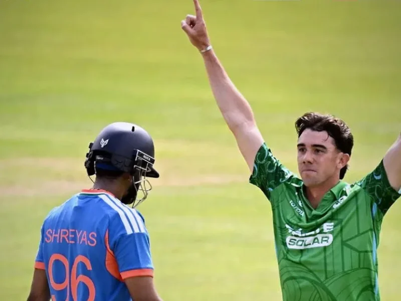 Ireland's big upset, defeating India by 34 runs in the first T20-X
