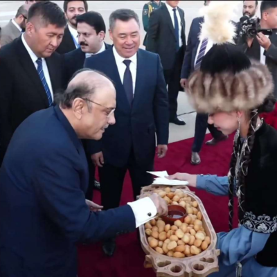 صدر زرداری کا کرغزستان میں عطا بیت میموریل کمپلیکس کا دورہ، قومی ہیروز کو خراج عقیدت