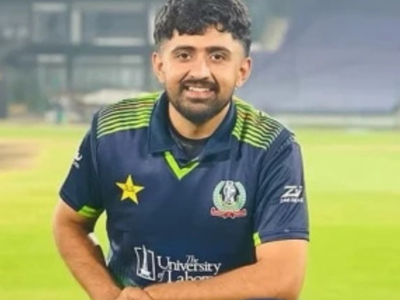 پی سی بی کا سخت اقدام، ڈومیسٹک کرکٹر حمزہ نذر پر دو سال کی پابندی اور جرمانہ عائد