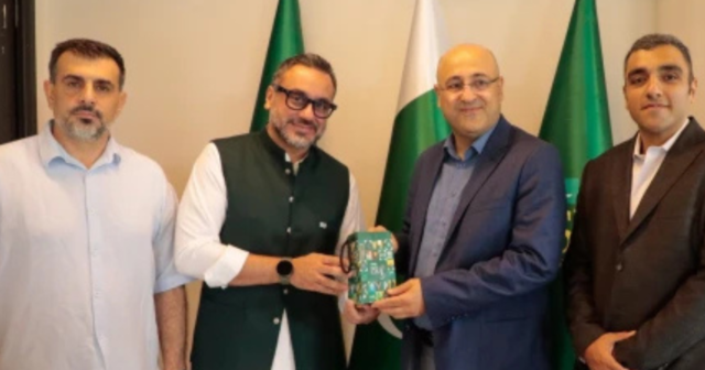 ایران کرکٹ ایسوسی ایشن کے وفد کا پی سی بی ہیڈکوارٹر کا دورہ