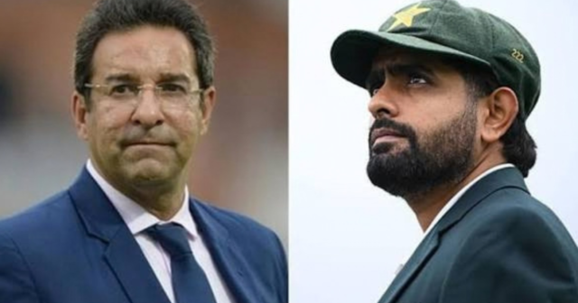 وسیم اکرم نے بابر اعظم کی جانب سے  ٹیسٹ ٹیم کی کپتانی قبول کرنے کے فیصلے کو غیر ضروری قرار دیدیا