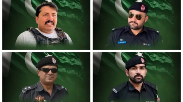 خیبر پختونخوا میں انسداد دہشت گردی آپریشن، ڈی ایس پی اور سب انسپکٹر سمیت چار اہلکار شہید