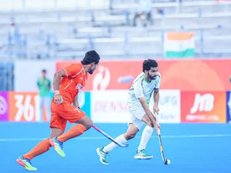 ایشین گیمز ہاکی: بھارت نے پاکستان کو 4-3 سے شکست دے دی
